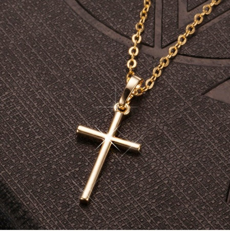 Thin Cross Necklace