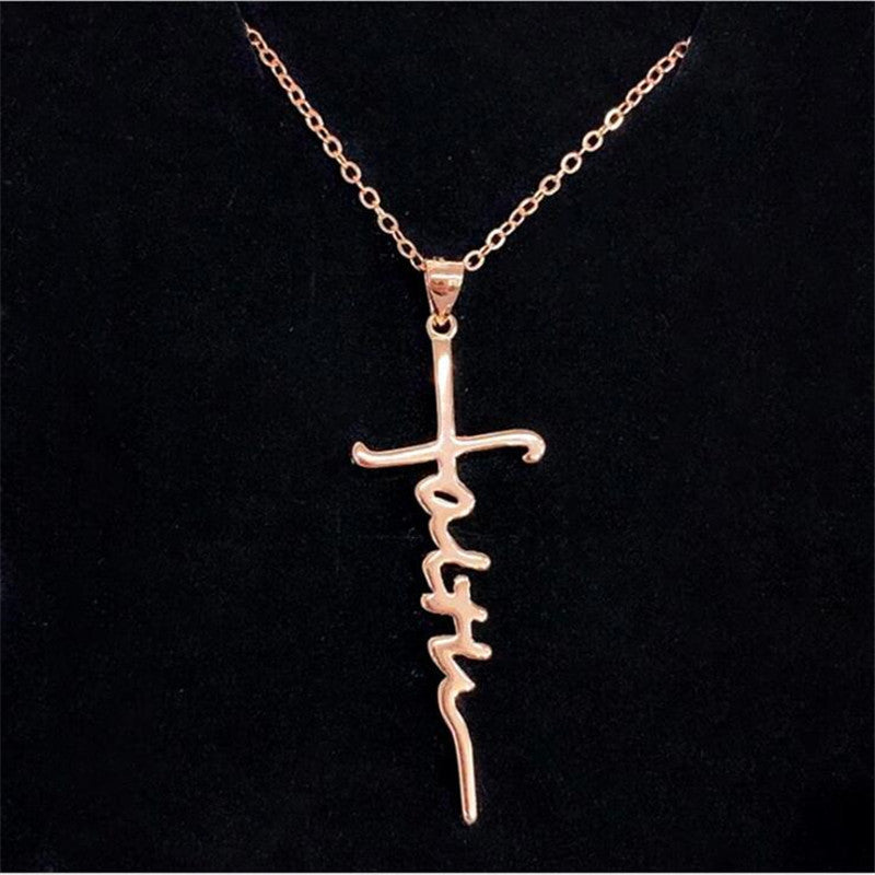 Faith Cross Necklace