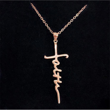 Faith Cross Necklace