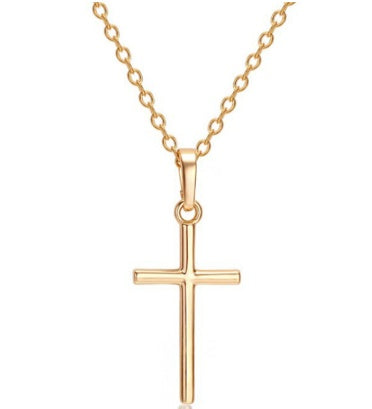 Thin Cross Necklace