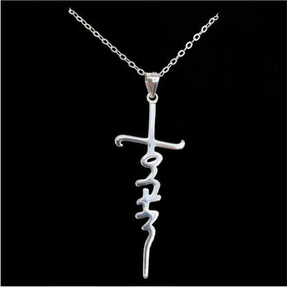 Faith Cross Necklace