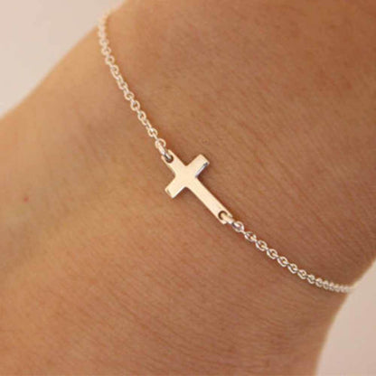 Alloy Cross bracelet