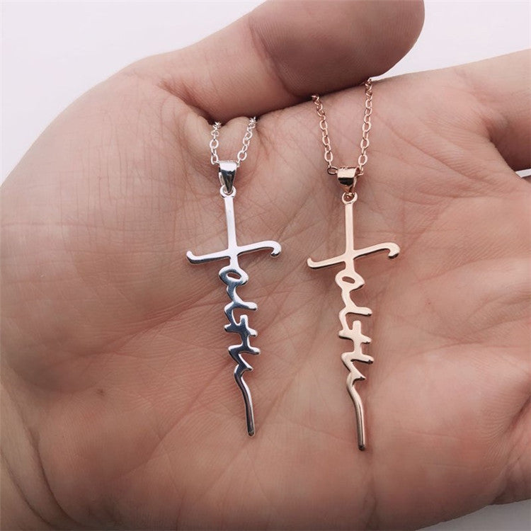 Faith Cross Necklace