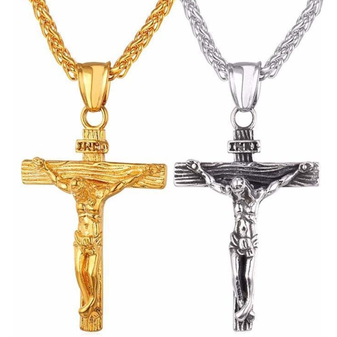 Crucifix Pendant Necklace