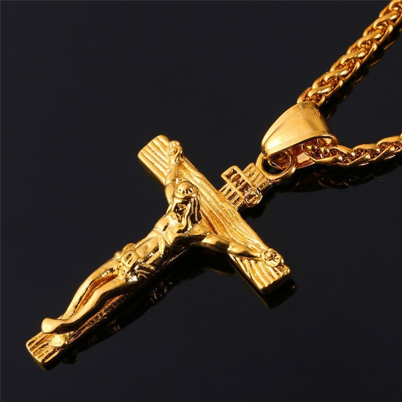 Crucifix Pendant Necklace