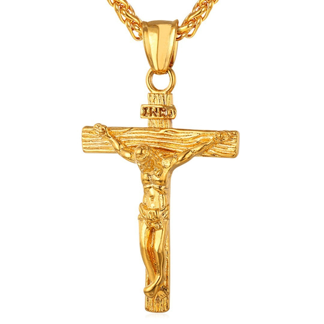 Crucifix Pendant Necklace