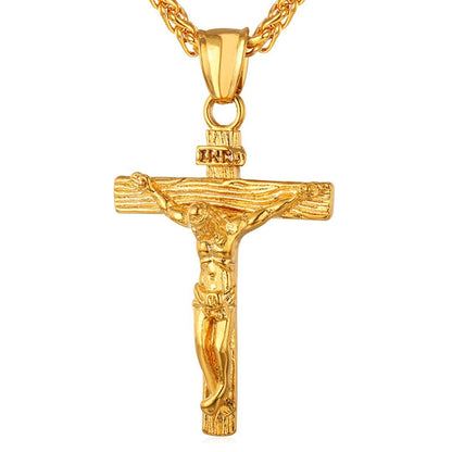 Crucifix Pendant Necklace